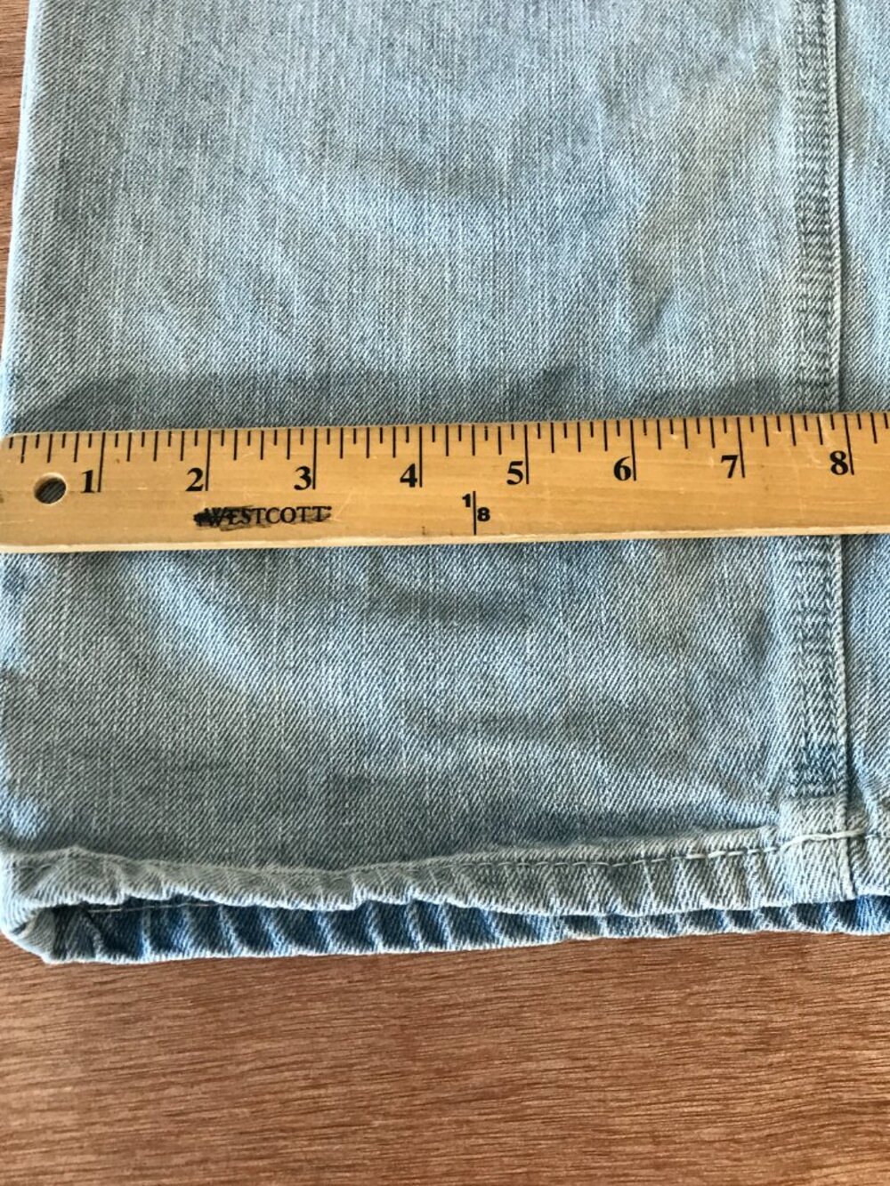 Ninth Hall Ambush Jeans Men 30x27 Blue Panther Scull Embroidery Medium Rise - Picture 7 of 13
